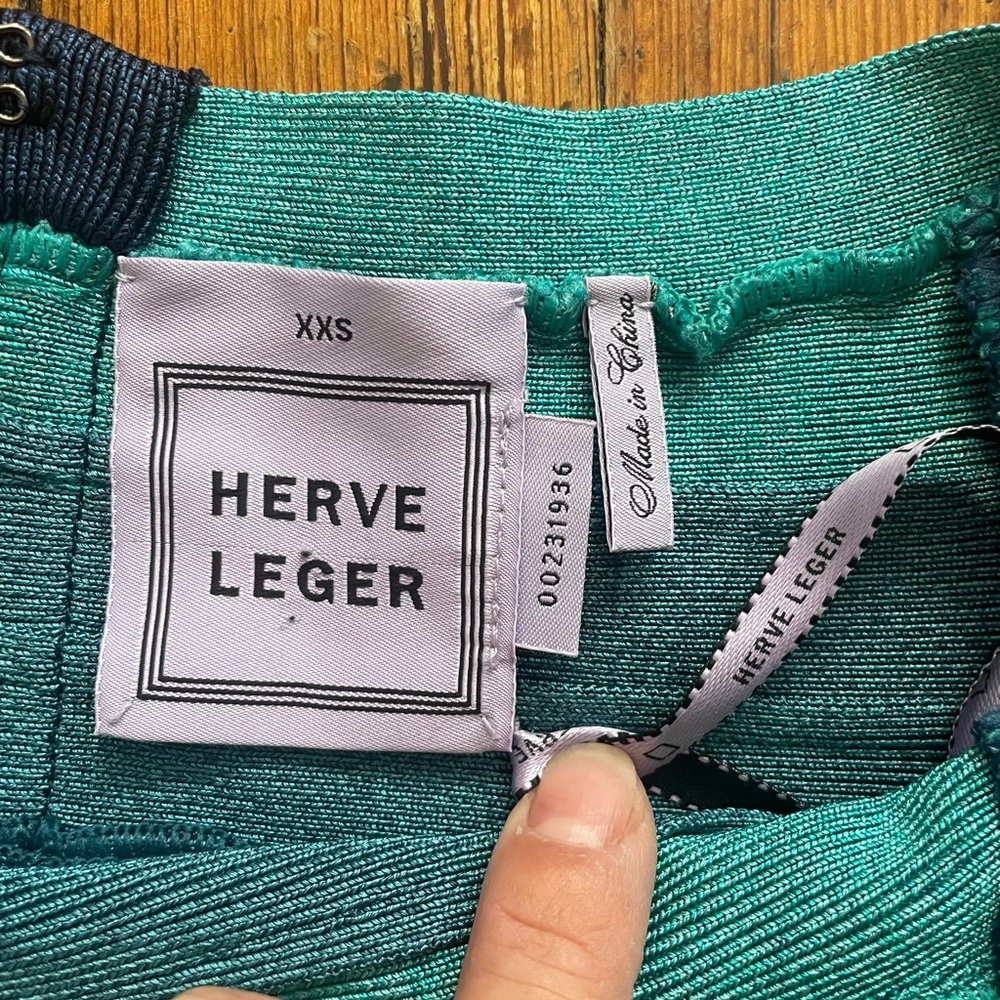 Herve Leger XXS Bodycon Dress - Picture 2 of 5